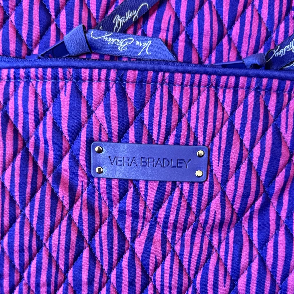 Vera Bradley Purple and Pink Women's Travel Bag - Picture 8 of 8